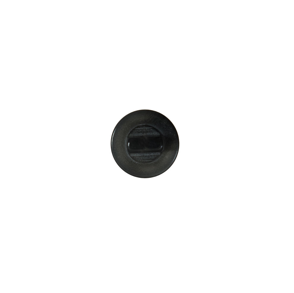 Italian Dark Gray Glossy Shank Back Button - 14L/9mm - Joann Fabrics