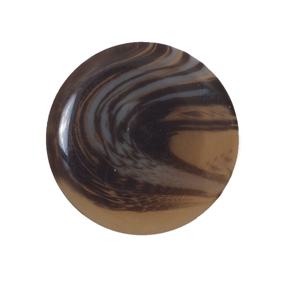 Brown Plastic Shank-Back Button - 44L/28mm - Joann Fabrics