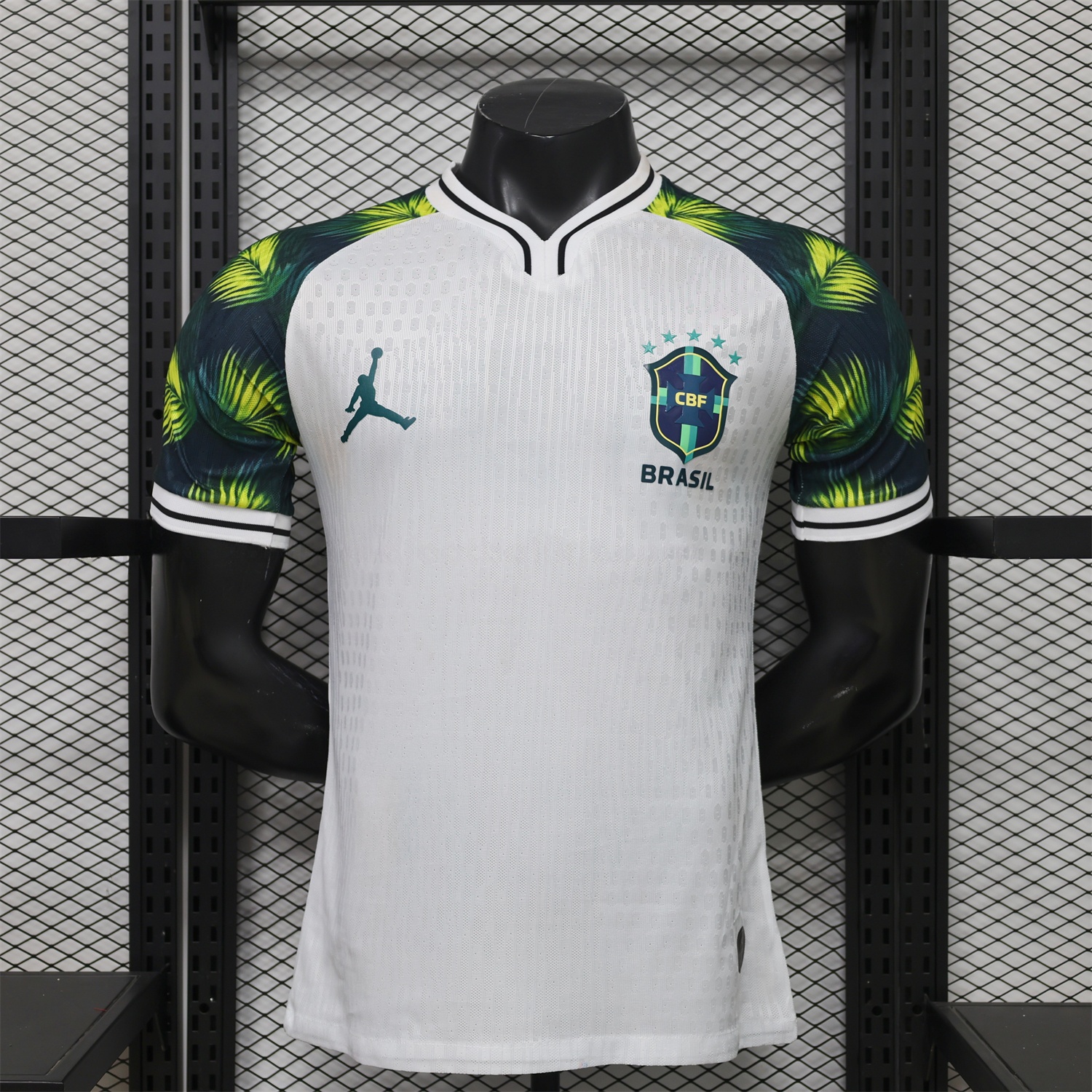 Mexico 2026 Palm Leaf White Special Jersey - Player Version - UnitedFutballJersey