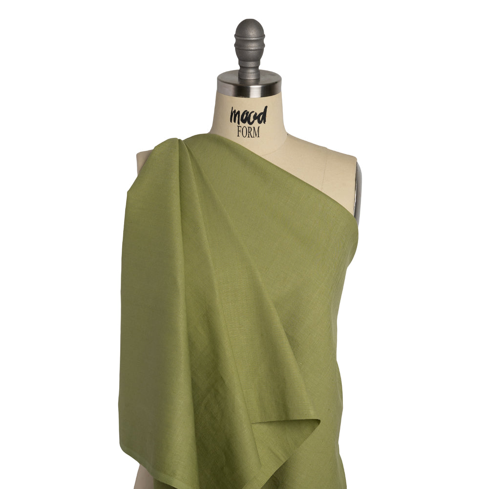 Stretch Linen Woven - Green Apple - Asturias Collection - Joann Fabrics