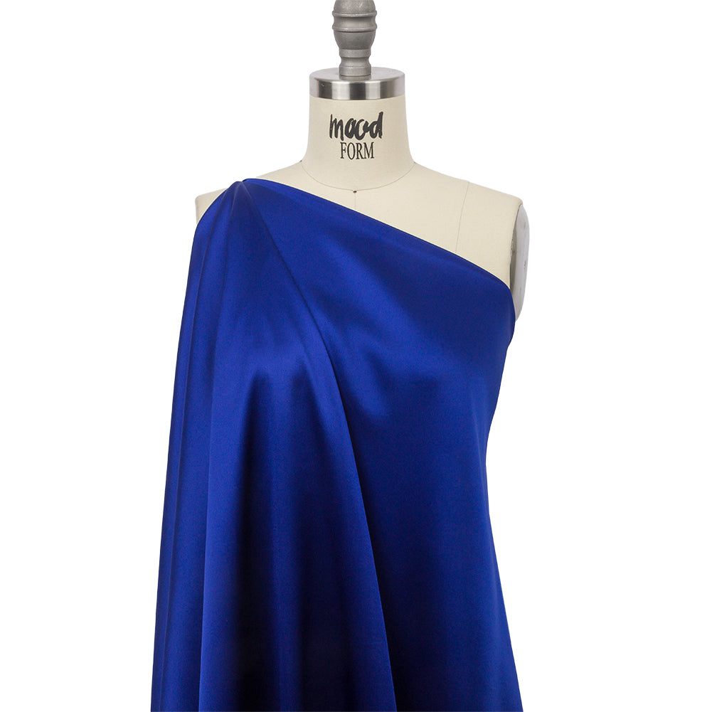 Stretch Silk Charmeuse - Mazarine Blue - Premium Collection - Joann Fabrics