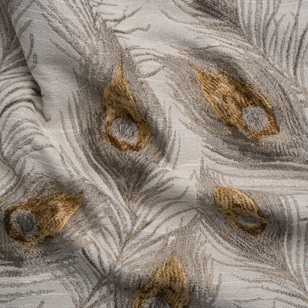 Whisper Peacock Feathers Upholstery Jacquard - Joann Fabrics