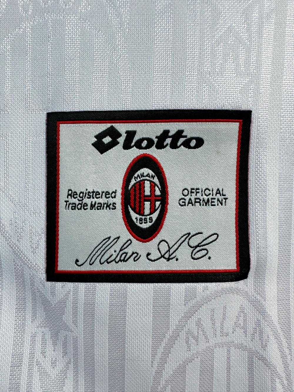1997/1998 Retro AC Milan Special Edition White Football Shirt 1:1 Thai Quality