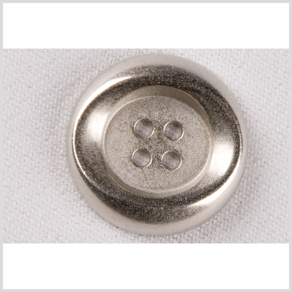 Silver Metal Coat Button - 40L/25.5mm - Joann Fabrics