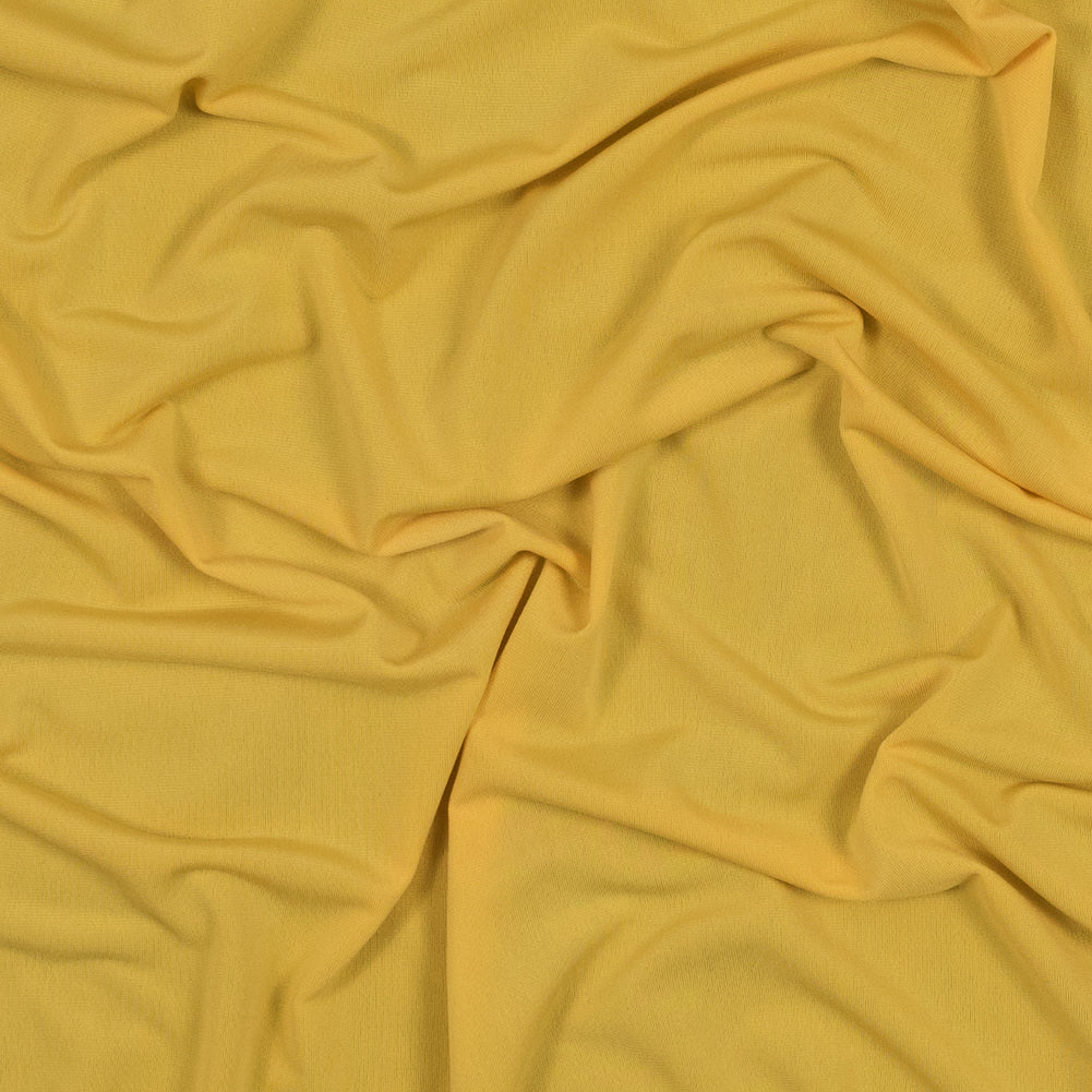 Saffron Yellow ITY Stretch Matte Jersey - Joann Fabrics