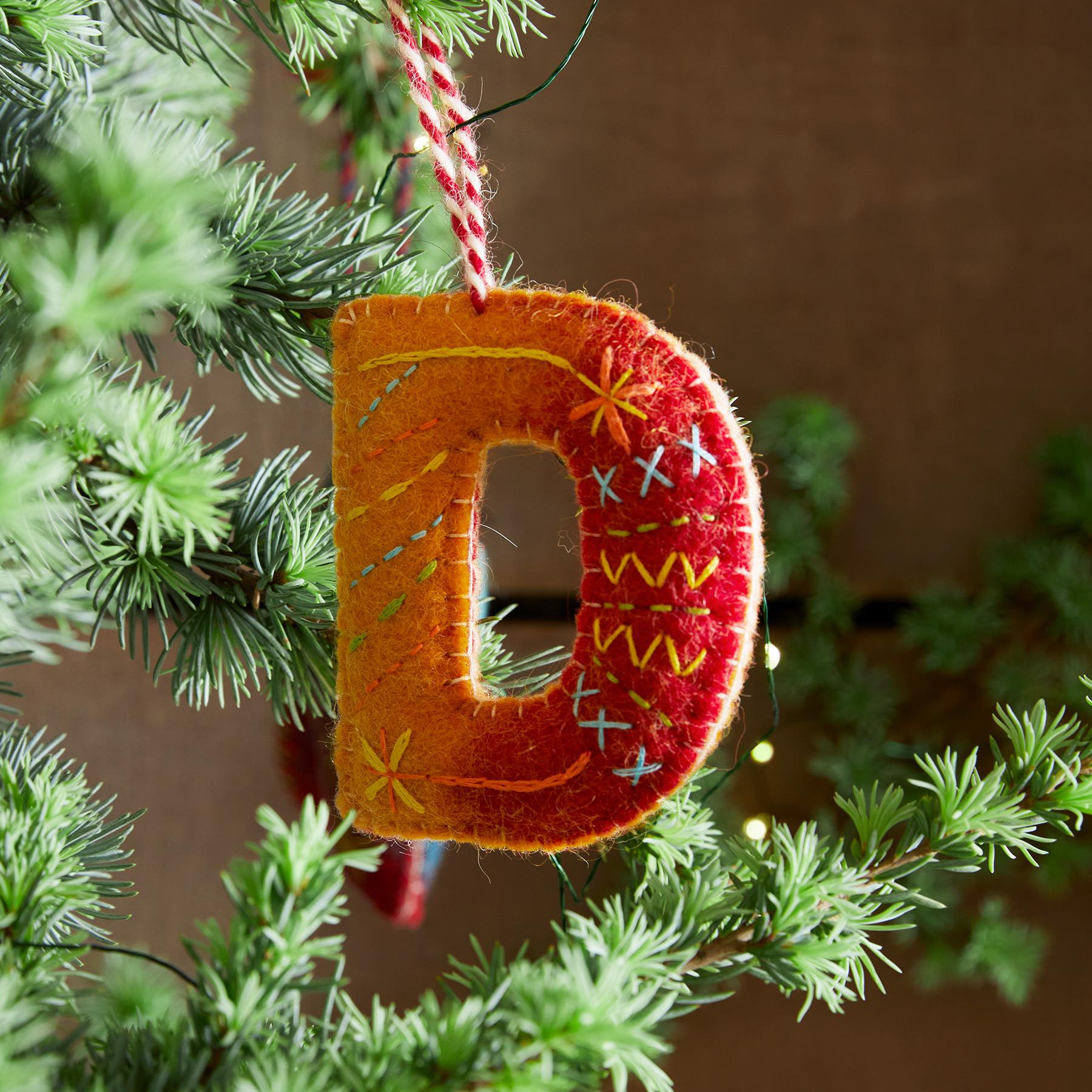 Spell It Out Gift Tag Ornaments - Blair Catalog