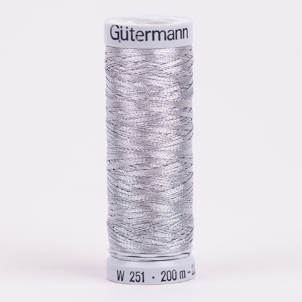 Gutermann Metallic Thread 200m - 41 Silver - Joann Fabrics