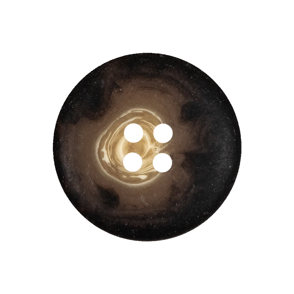 Demitasse and Beige Swirled Semitranslucent 4-Hole Plastic Button - 40L/25.5mm - Joann Fabrics