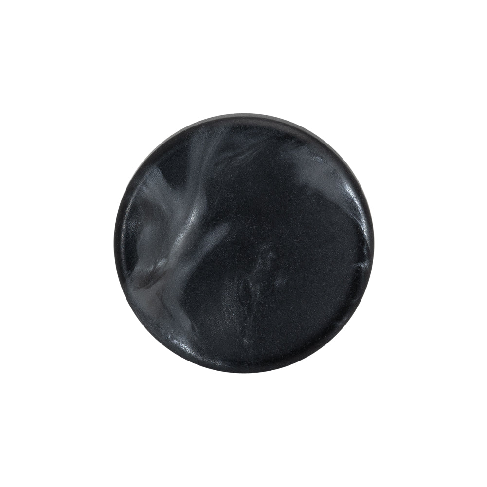Plastic Shank Back Button - 36L/23mm - Charcoal and Gray Shimmer Swirl - Joann Fabrics
