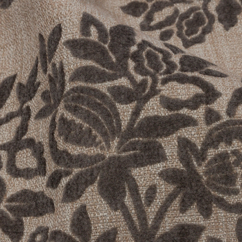 Soft Textured Recycled Polyester Drapery Woven - Fog - British Imported - Joann Fabrics