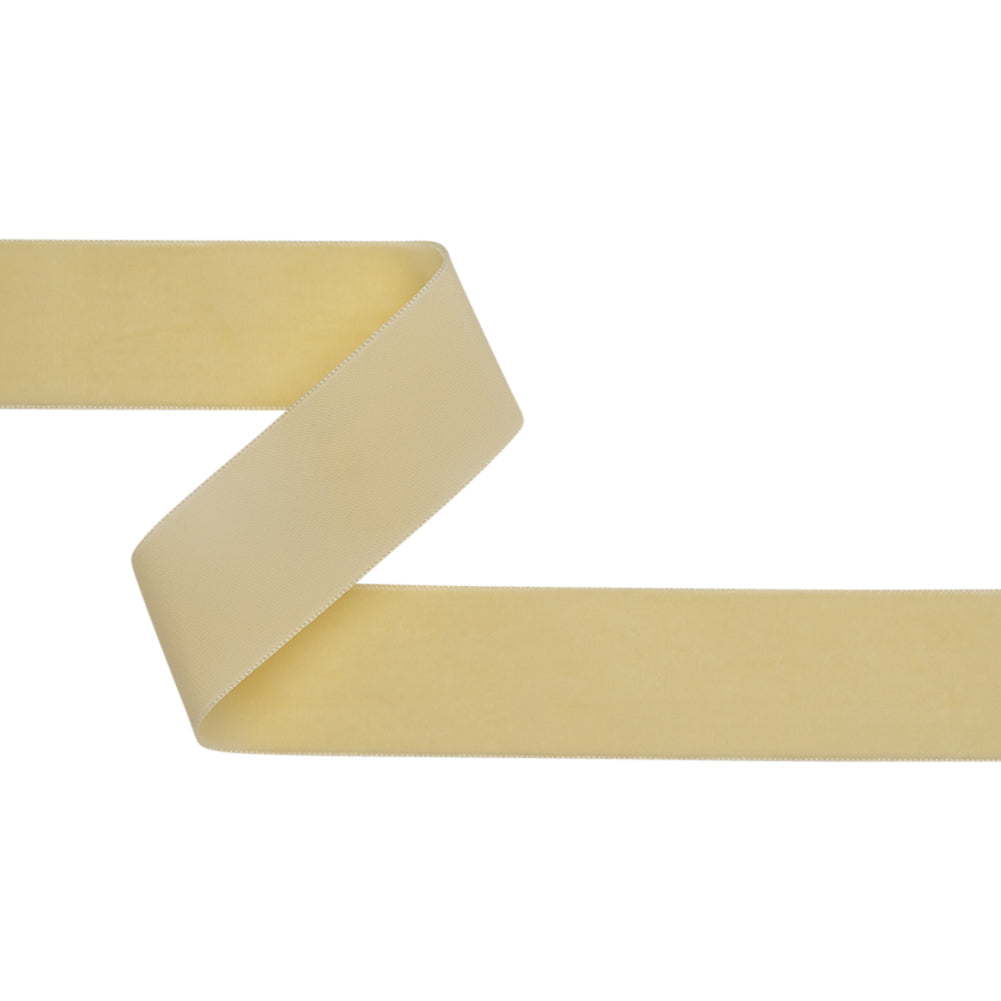 Single Faced Velvet Ribbon Made in Italy - 1.5