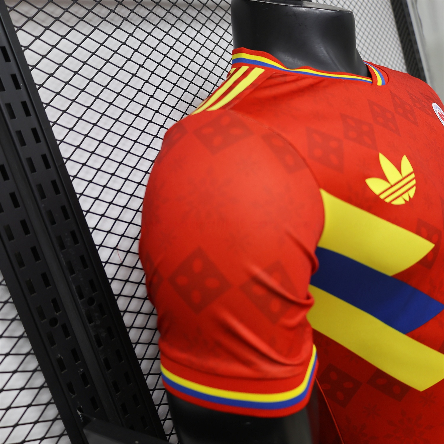 Colombia 2026 Red With Yellow Blue Special Jersey - Player Version - UnitedFutballJersey