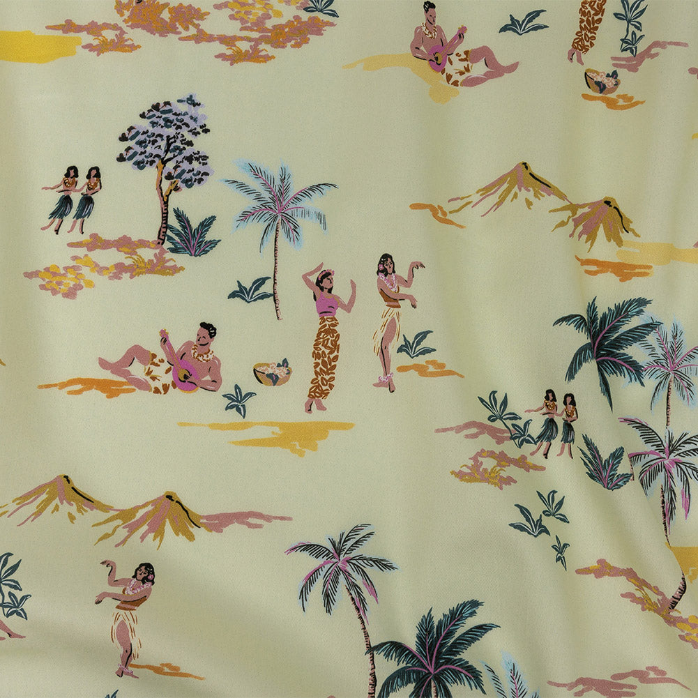 Mood Exclusive Limelight Island Idyll Cotton Voile - Joann Fabrics