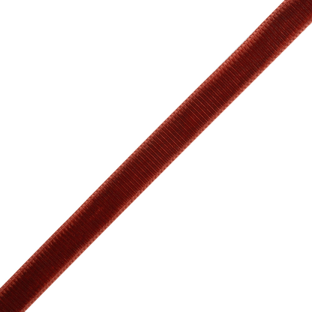 Grosgrain Ribbed Velvet Ribbon Trim Made in Italy - 0.375