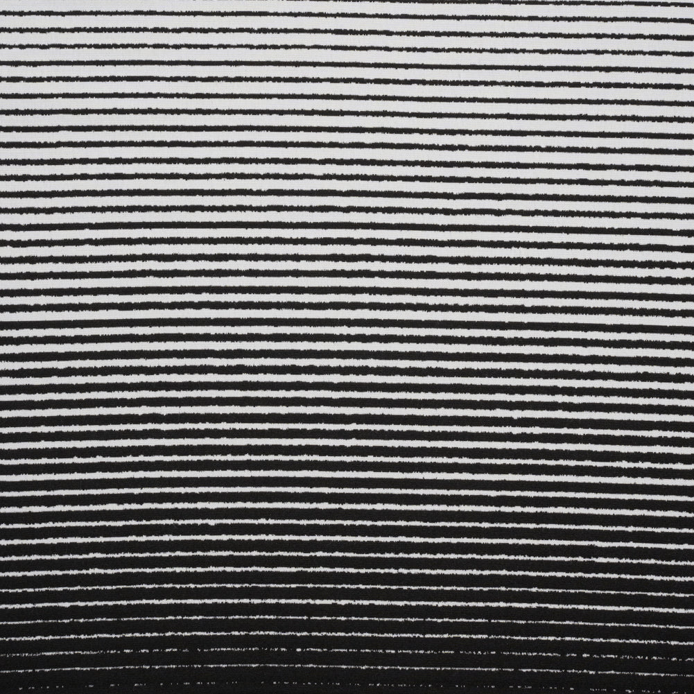 Black and White Striped Polyester Textured Woven - Joann Fabrics