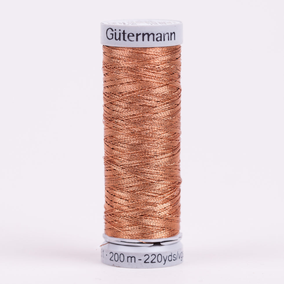 Gutermann Metallic Thread 200m - 36 Copper - Joann Fabrics