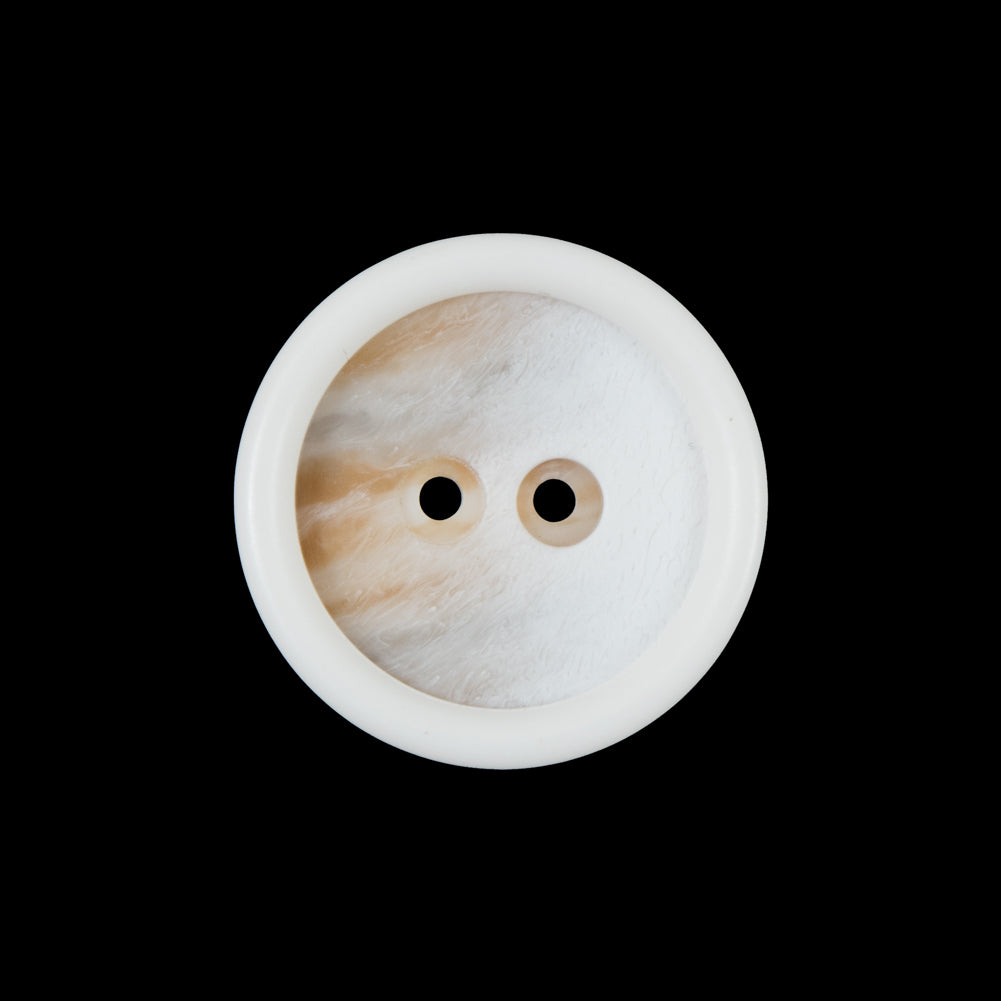Ivory 2-Hole Plastic Button - 36L/23mm - Joann Fabrics