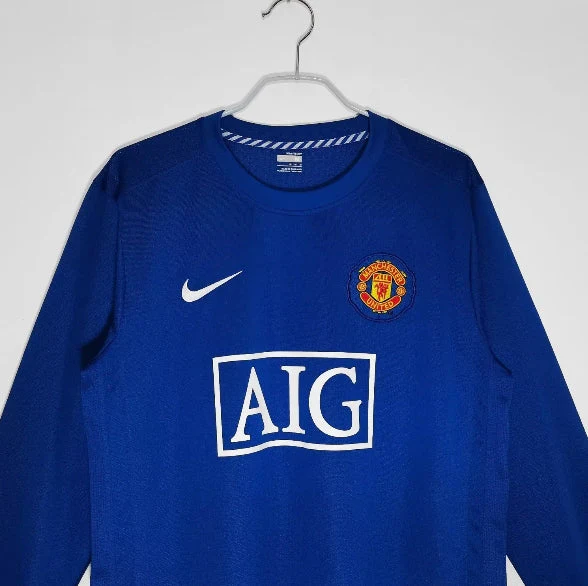 Manchester United Retro 2008-2009 Away Kit Long Sleeve