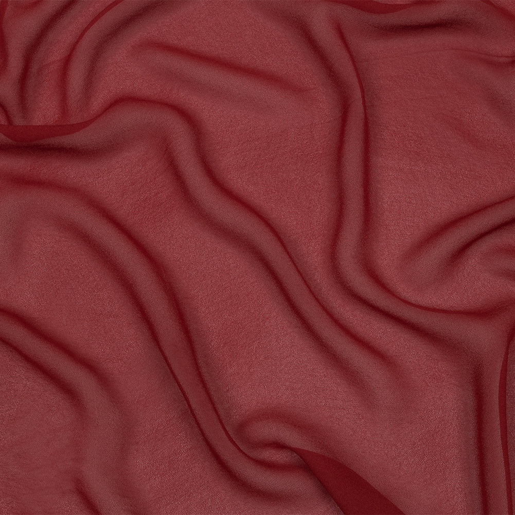 Famous Australian Designer Clay Red Viscose Georgette - Joann Fabrics