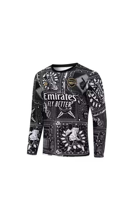 2023 Arsenal Training Wear Black Football Shirt 1:1 Thai Quality Suit ​