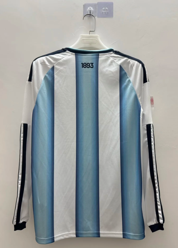 2026 Long Sleeve  Version Argentina Home Jersey 1:1 Thai Quality