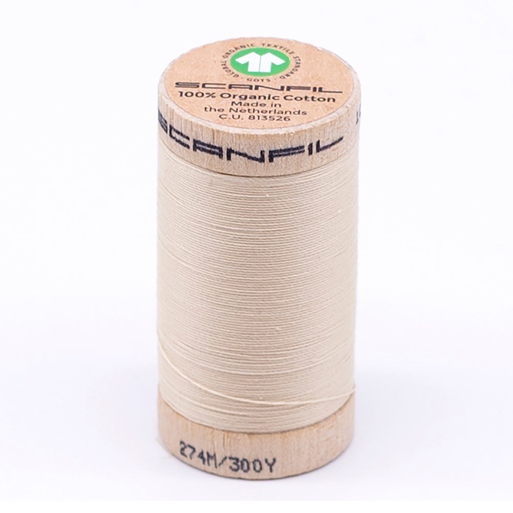 SCANFIL® 30wt Organic Pima Cotton Thread 300 yds - 4851 Shortbread - Joann Fabrics
