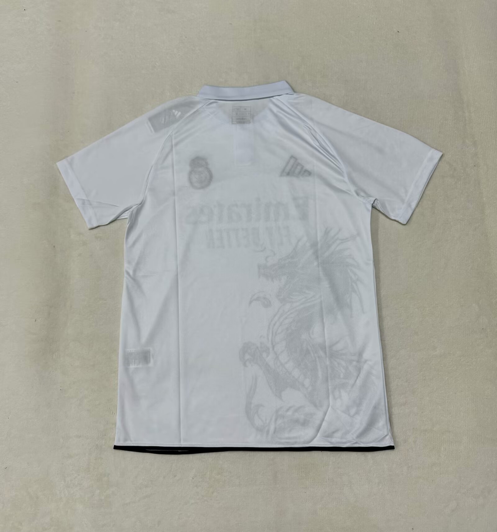 2025/2026 Real Madrid Dragon Pattern Special Edition White Football Jersey 1:1 Thai Quality