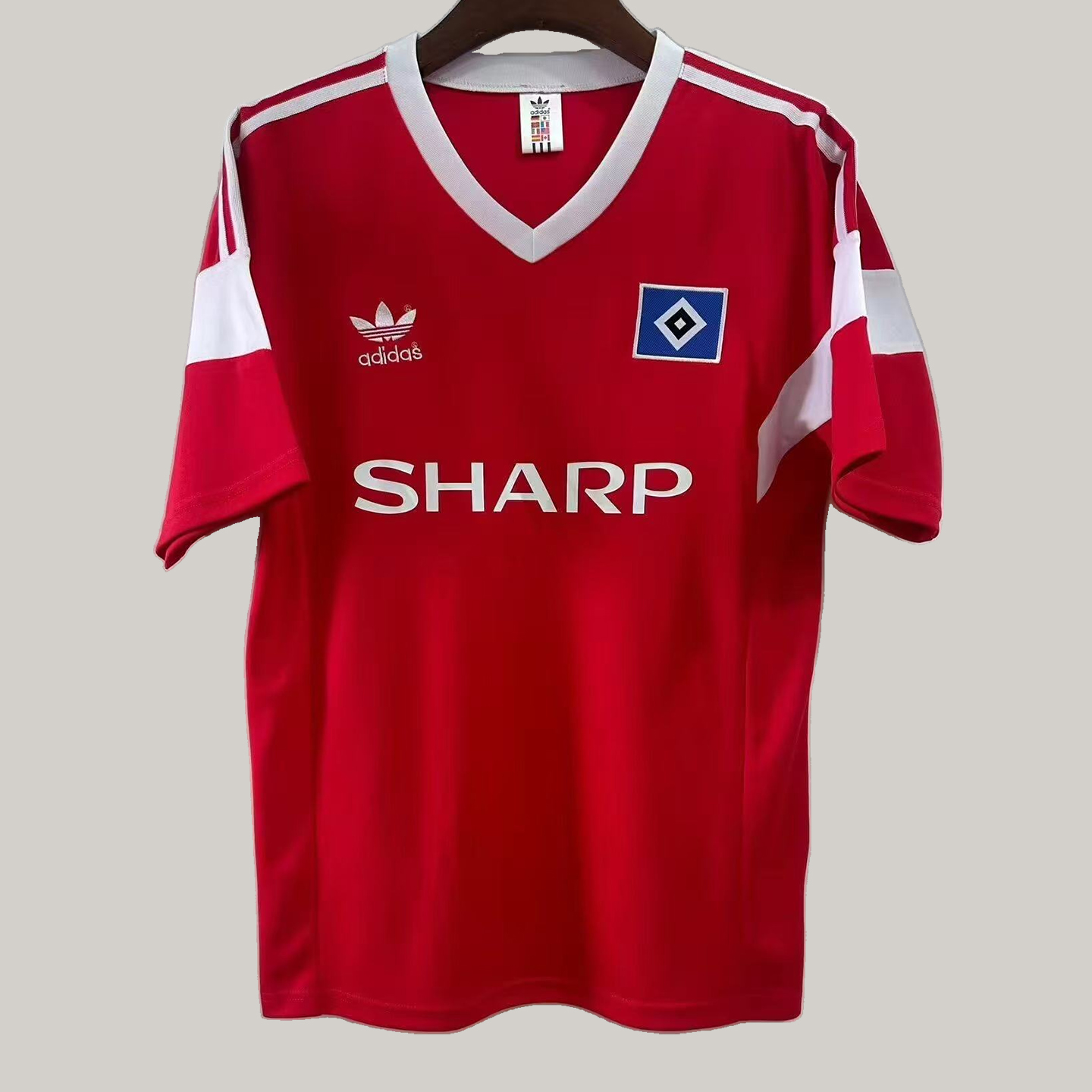 1988-1989 Retro Hamburger SV Away Football Jersey 1:1 Thai Quality