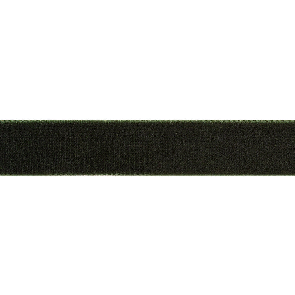 Stretch Velvet Ribbon Trim Made in Italy - 0.875