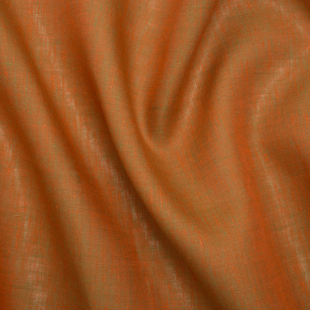 Two-Tone Medium Weight Linen Woven - Orange and Lime Green - Joann Fabrics