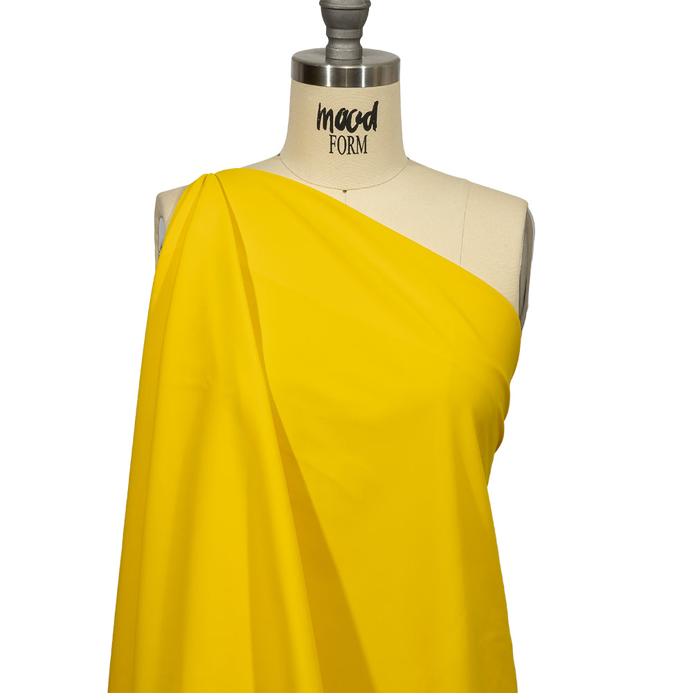 Recycled Swimwear Tricot, UV Protective - Canary - Santorini Plus Collection - Joann Fabrics