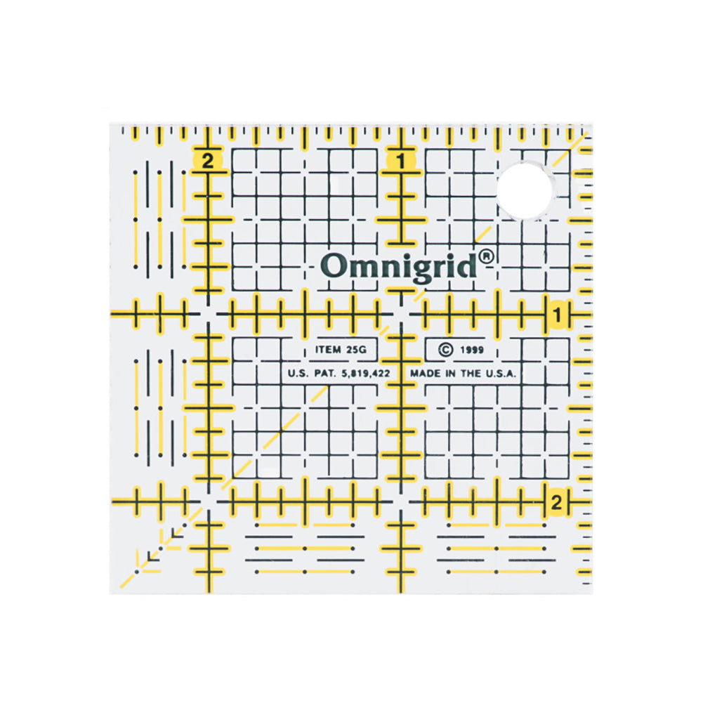 Omnigrid Mini Square Ruler - 2.5