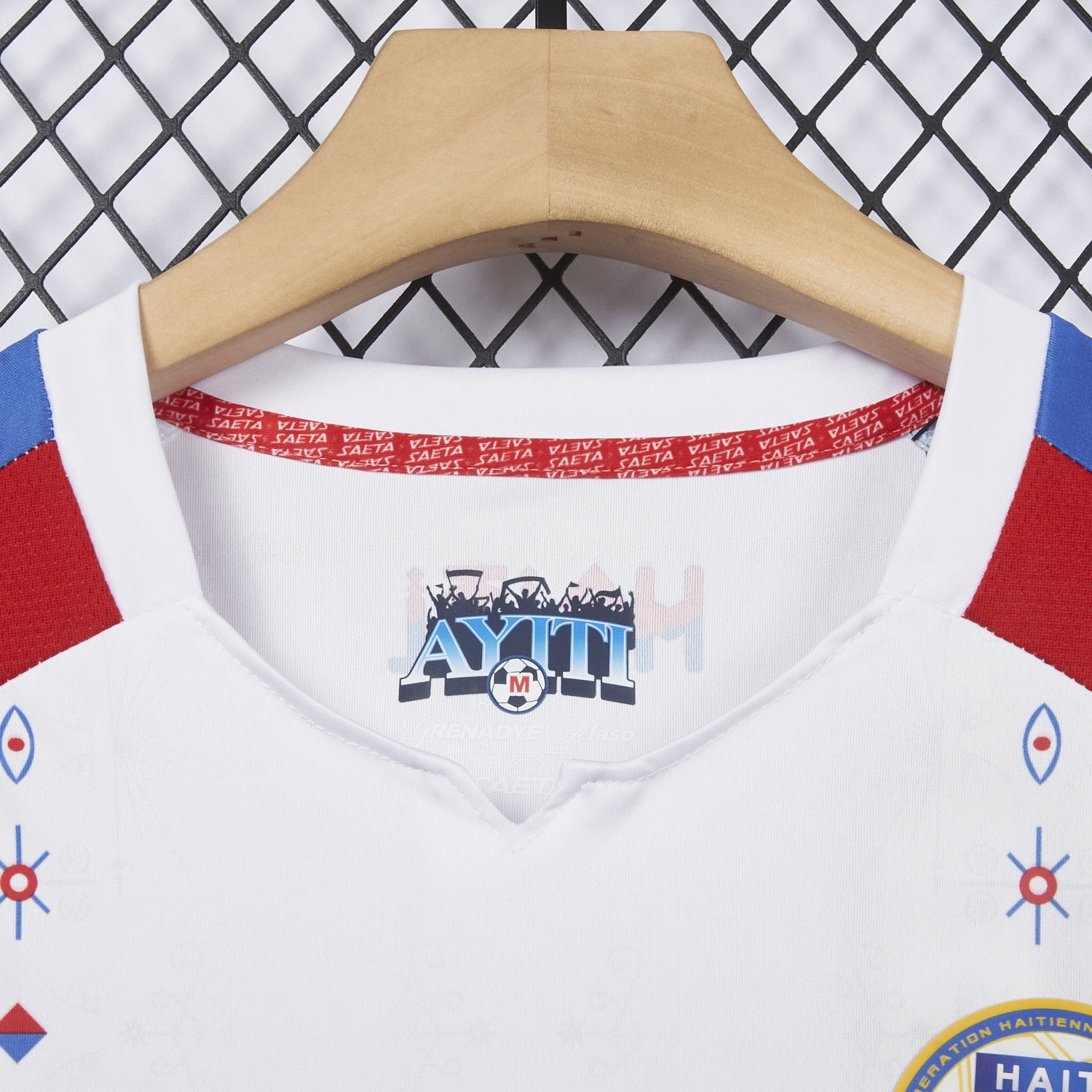 Haiti 25-26 Away White Jersey - Fans Version - UnitedFutballJersey