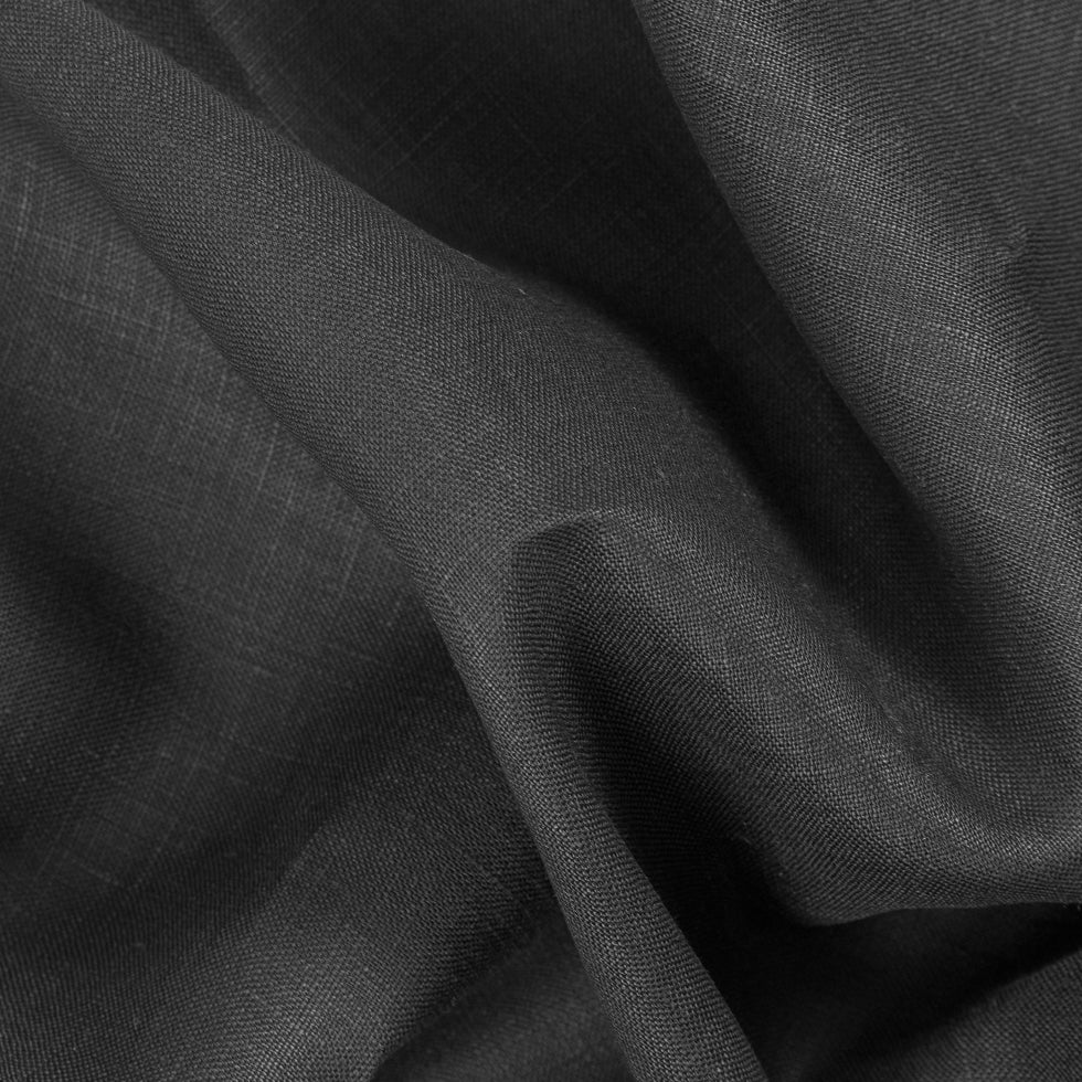 Medium Weight Linen Woven - Black - Grasmere Collection - Joann Fabrics