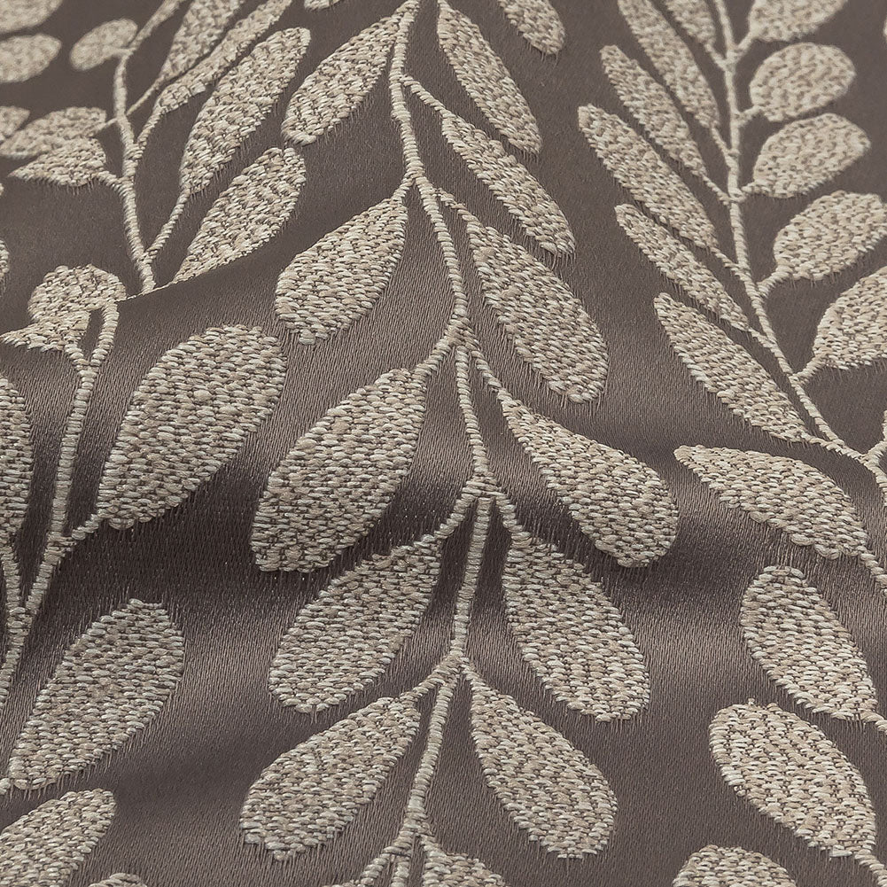 Polyester Jacquard - Slate Cascading Vines - British Imported - Joann Fabrics