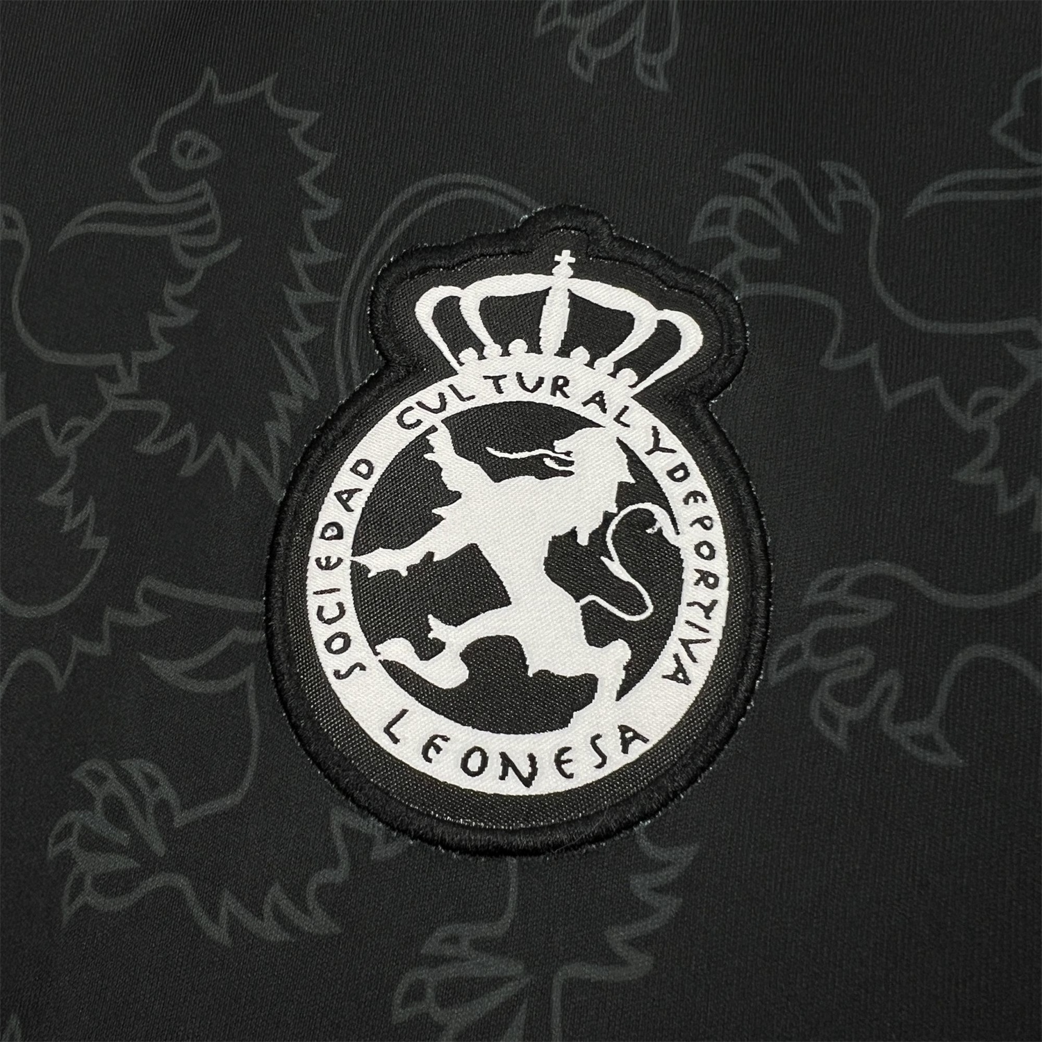 Cultural Leonesa 25-26 Away Black Jersey - Fans Version - UnitedFutballJersey