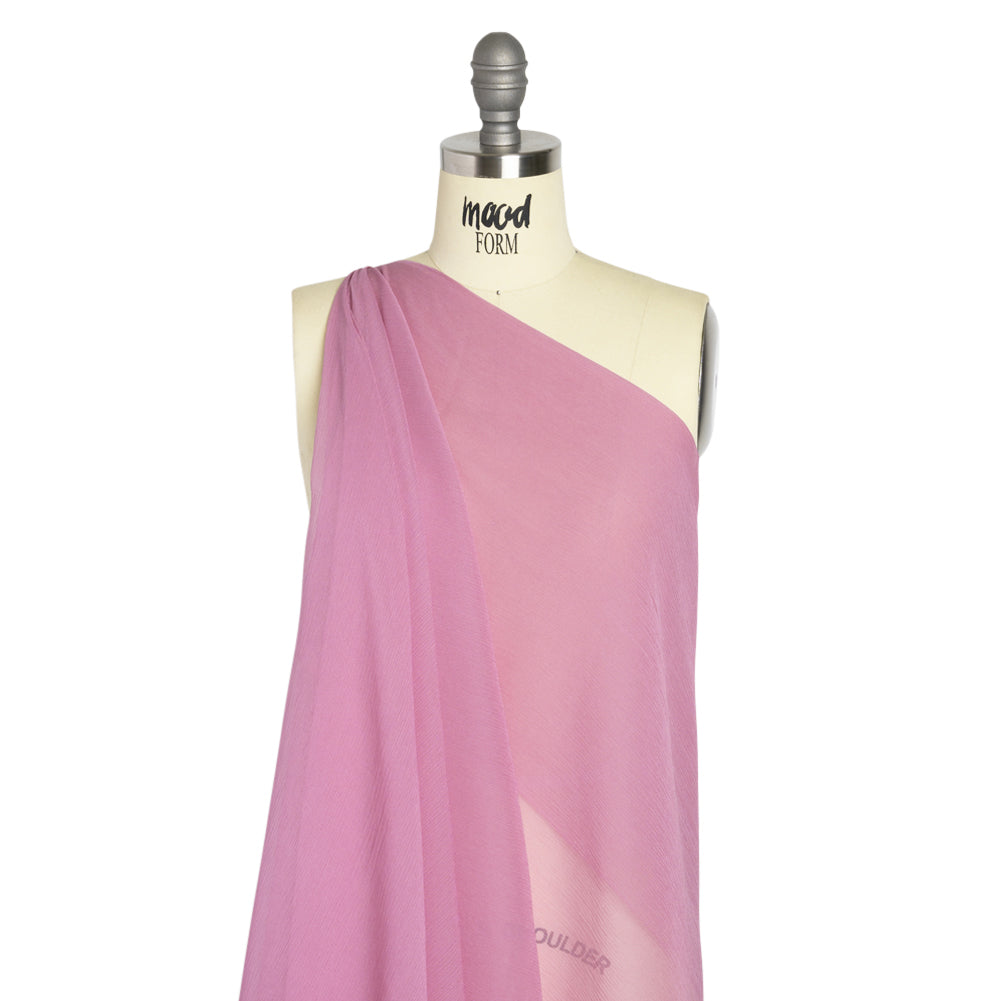 Crinkled Silk Chiffon - Regal Orchid - Premium Collection - Joann Fabrics