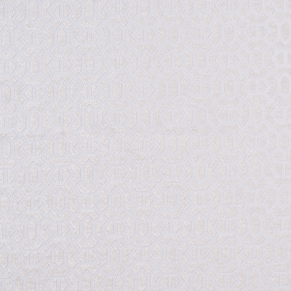 Ivory Chenille Geometric Poly - Joann Fabrics