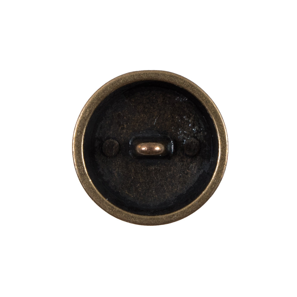 Italian Gold Perforated Metal Button - 36L/23mm - Joann Fabrics