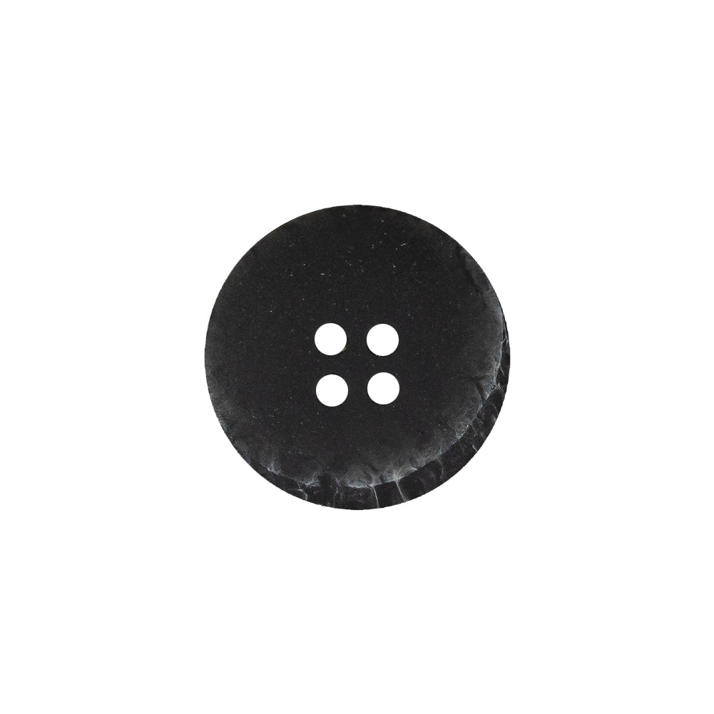 Gray and White Striated 4-Hole Plastic Button - 28L/18mm - Joann Fabrics