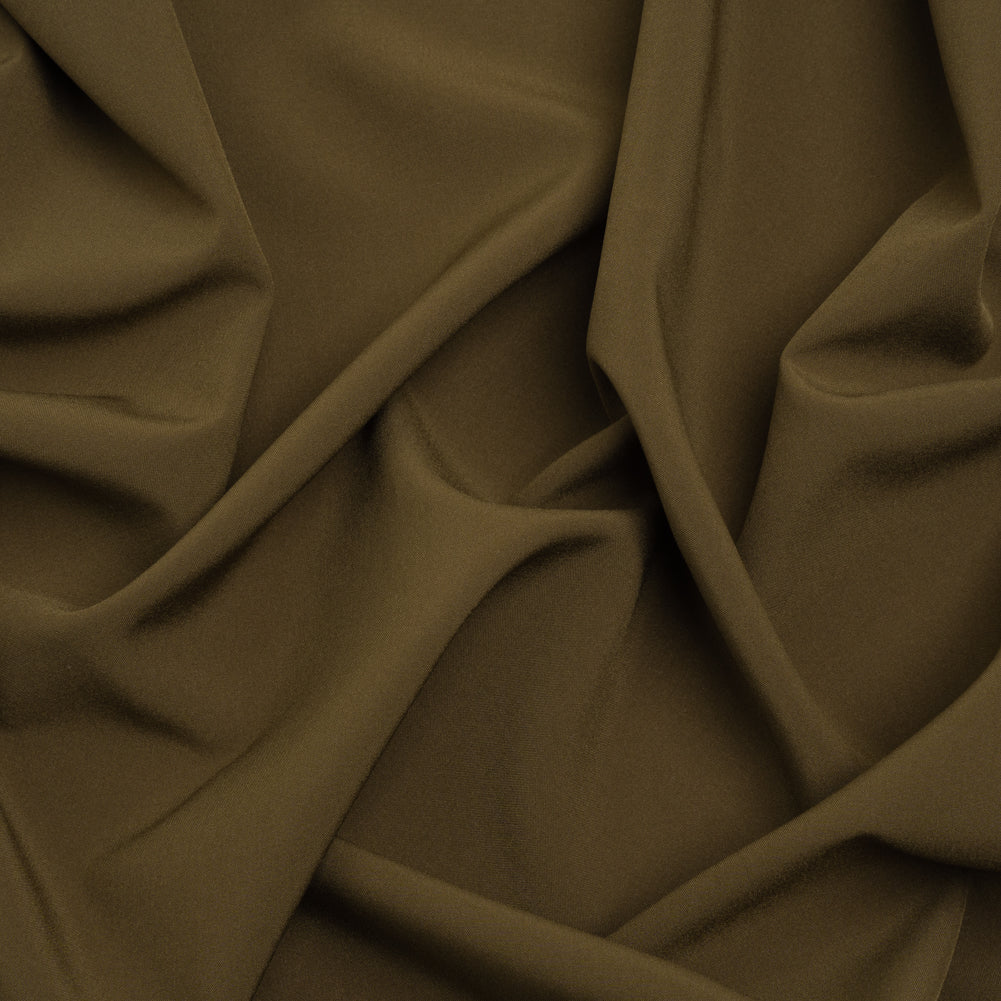 Famous Australian Designer Dark Olive Stretch Polyester Lining - Joann Fabrics
