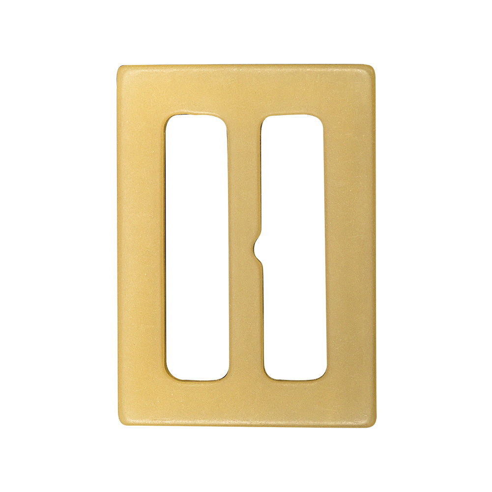 White Asparagus and Beige Ombre Plastic Slider - 1.5