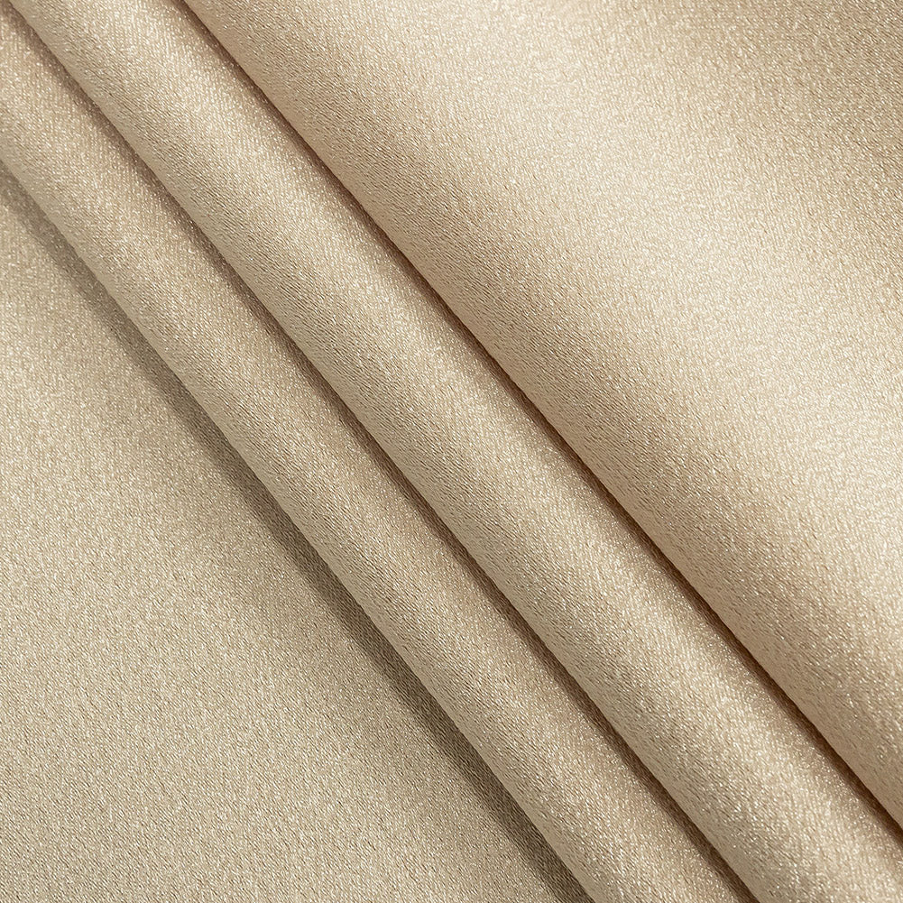 Lux Polyester Crepe Back Satin - Light Beige - Isla Collection - Joann Fabrics