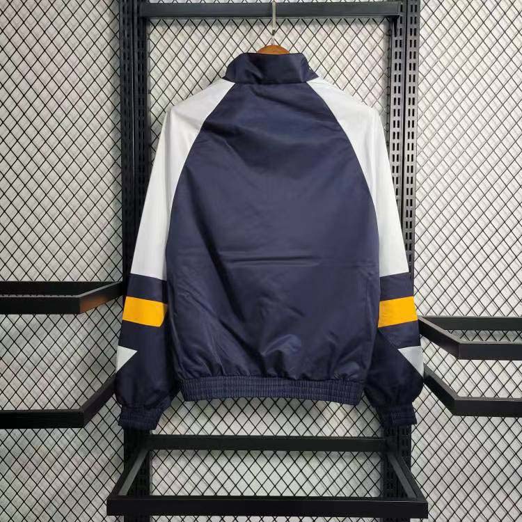 2023 Real Madrid CasuaI Windbreaker(Navy-blue)Soccer Jersey 1:1 Thai Quality