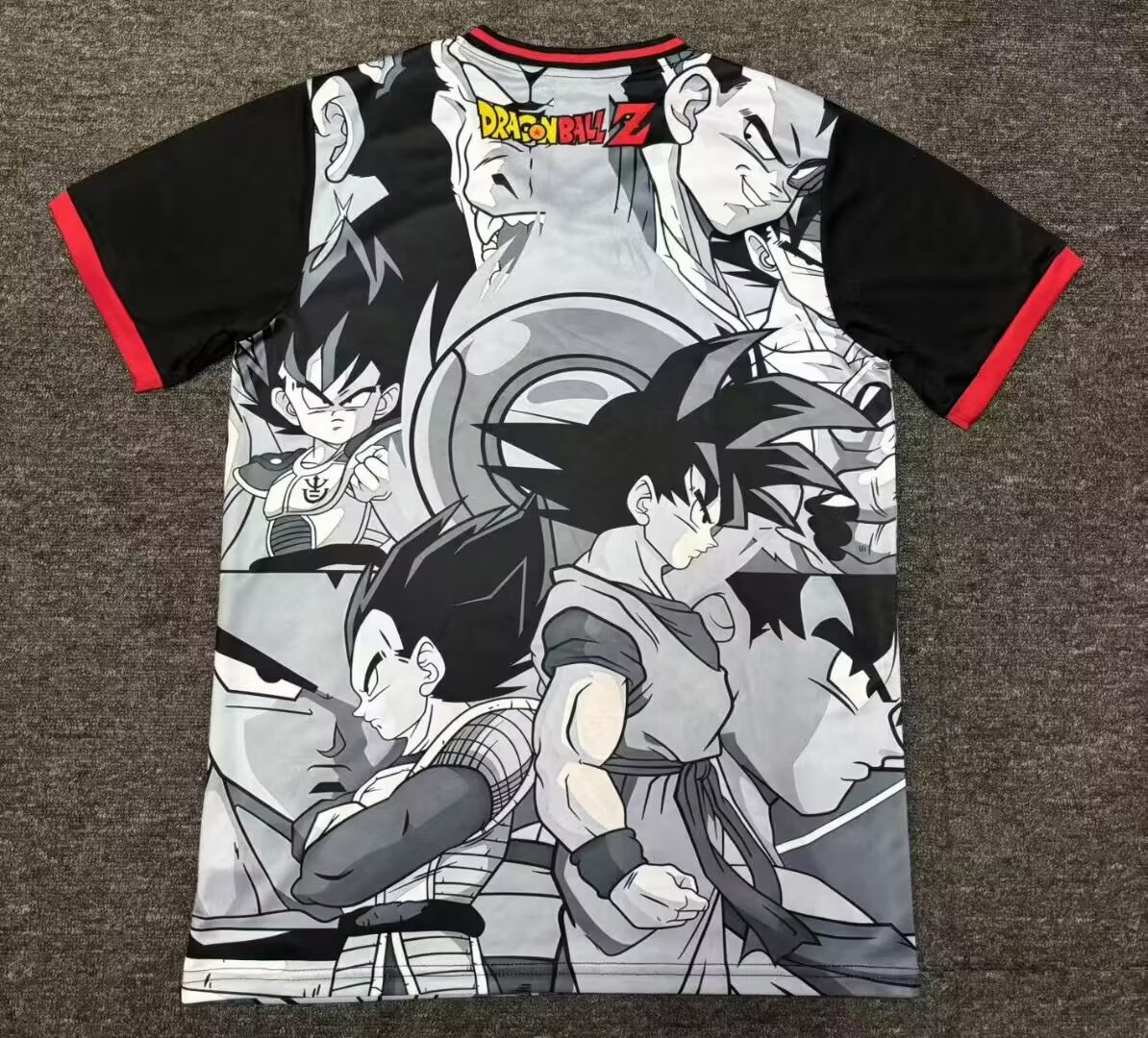 2024/2025 Japan Dragon Ball Anime Grey Black Football Jersey 1:1 Thai Quality