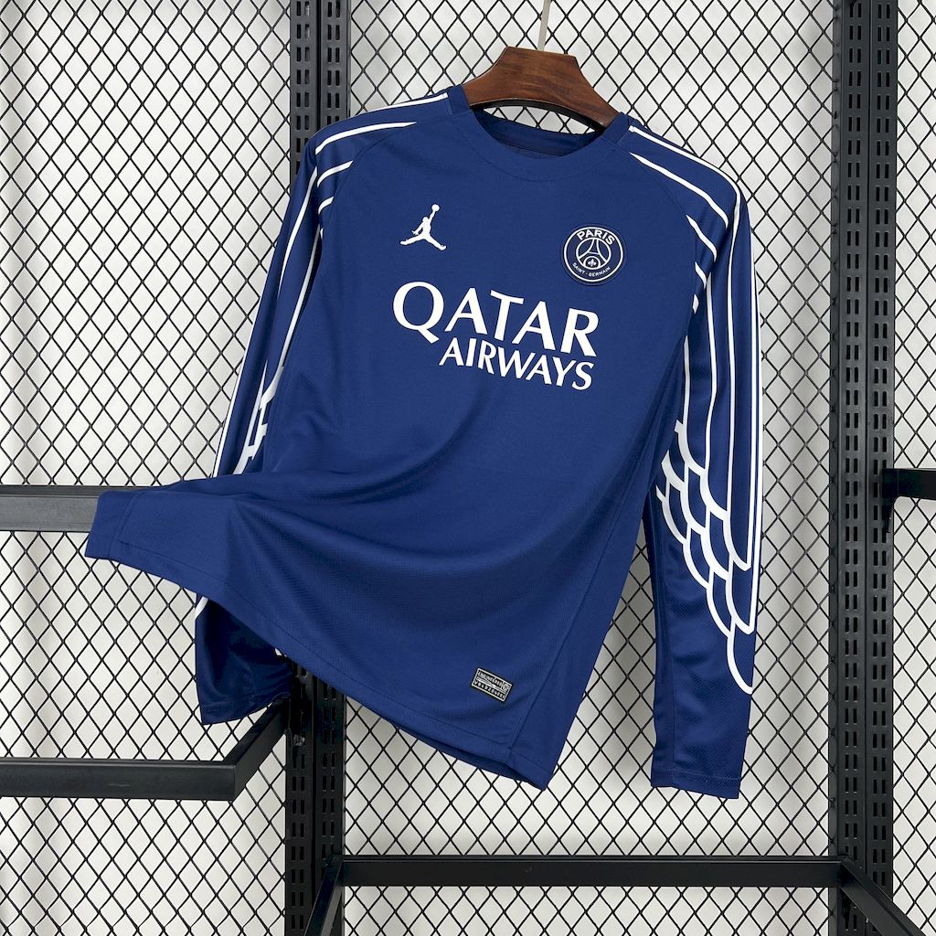 2024/2025 Psg Paris Saint-Germain Long Sleeves Fourth Away Football Jersey 1:1 Thai quality