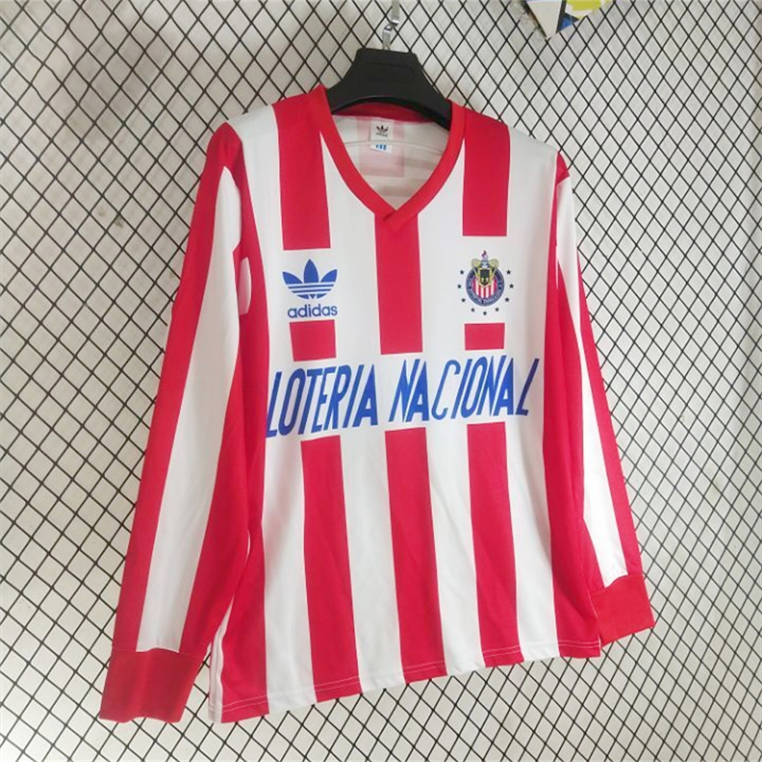 Retro Chivas de Guadalajara 1991-92 Home Long Sleeves Jersey - UnitedFutballJersey