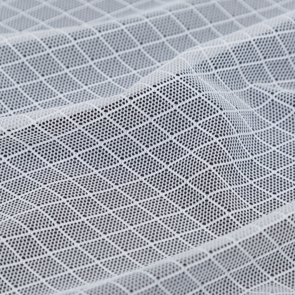 White Stretch Diamond Mesh - Joann Fabrics
