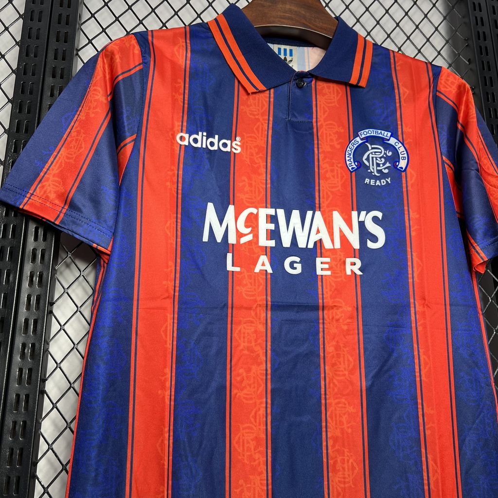 1993/1994 Retro Rangers Away Football Shirt 1:1 Thai Quality