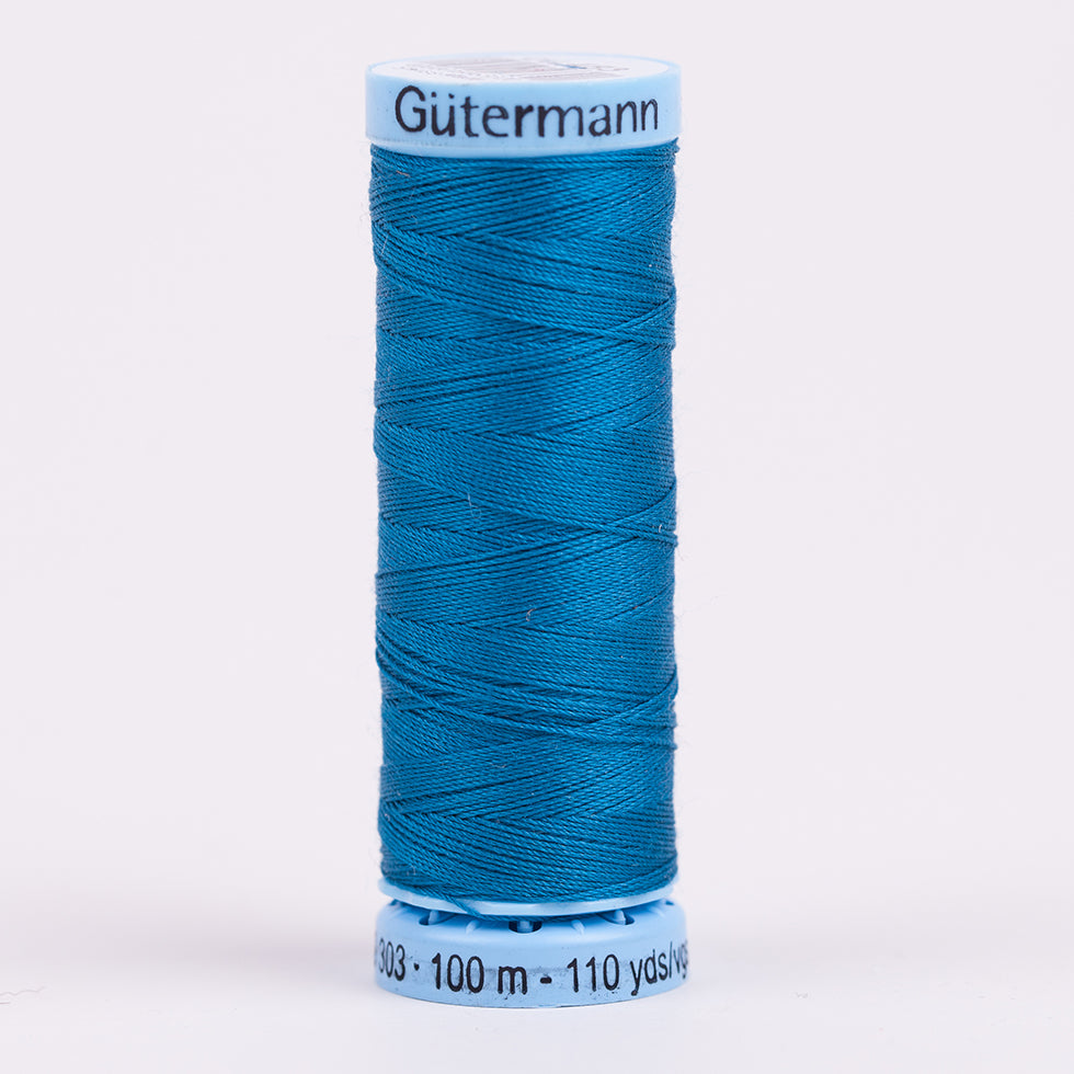 Gutermann Silk Thread 100m - 483 Deep Turquoise - Joann Fabrics
